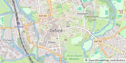 Map of Oxford
