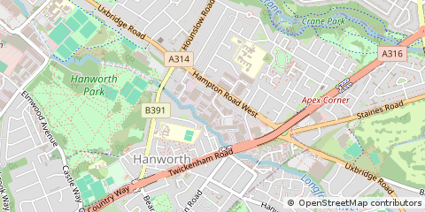 Map of Feltham