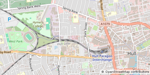 Map of Hull