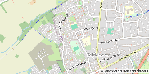 Map of Derby