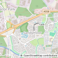 Map of Runcorn, Cheshire