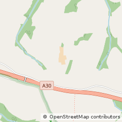 Map of Okehampton