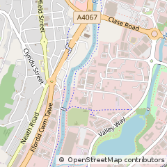 Map of Swansea