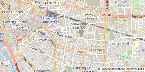 Map of Liverpool