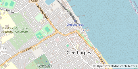 Map of Cleethorpes