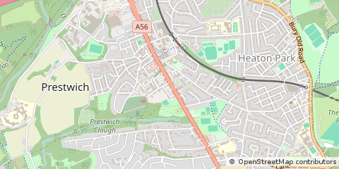 Map of Manchester
