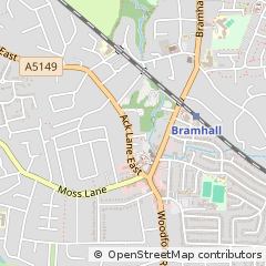 Map of Stockport
