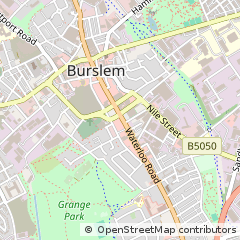 Map of Stoke-on-Trent