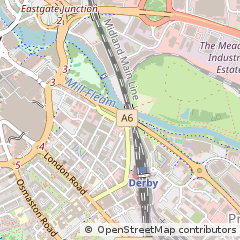 Map of Derby