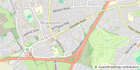 Map of Derby