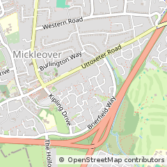 Map of Derby