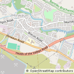 Map of Aberdare