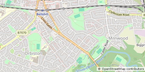 Map of Bellshill