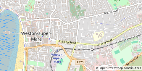 Map of Weston-Super-Mare