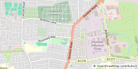 Map of Hartlepool
