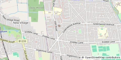 Map of Hull