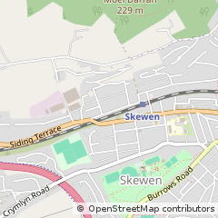 Map of Neath