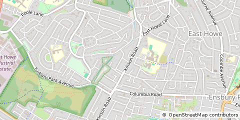 Map of Bournemouth