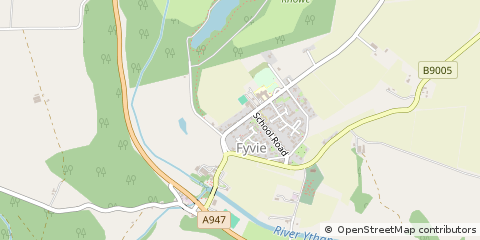 Map of Turriff