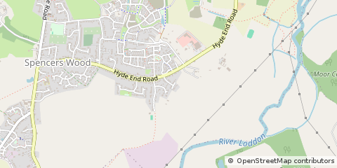 Map of Reading, Berkshire