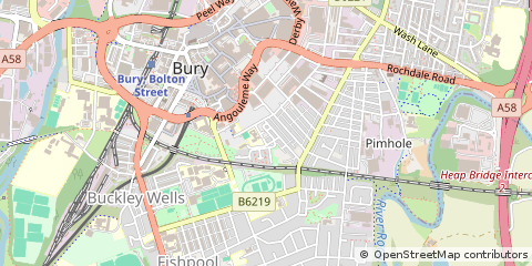 Map of Bury