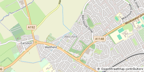 Map of Whitley BAY