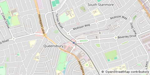Map of Edgware