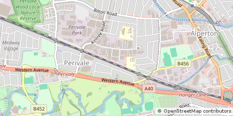 Map of Greenford