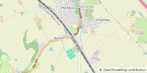 Map of Crewe