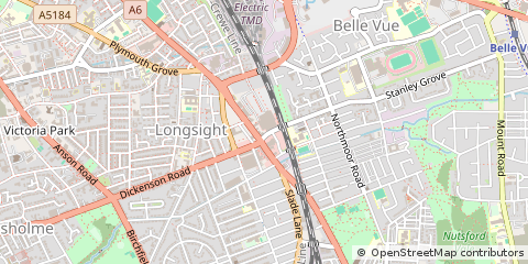 Map of Manchester