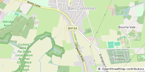 Map of Walsall, Essex