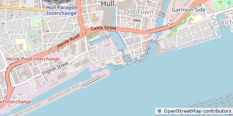 Map of Hull