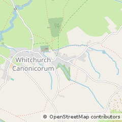 Map of Bridport, Dorset