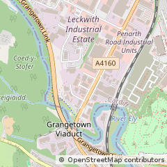 Map of Cardiff
