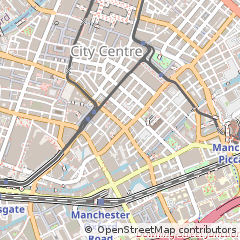Map of Manchester