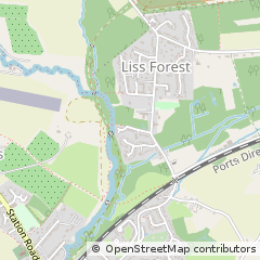 Map of Liss, Hampshire