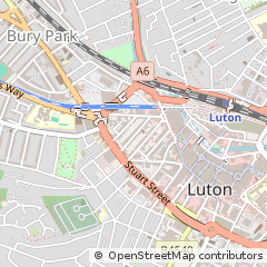 Map of Luton