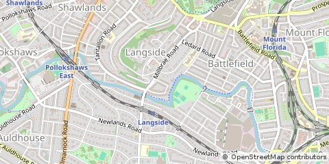 Map of Glasgow
