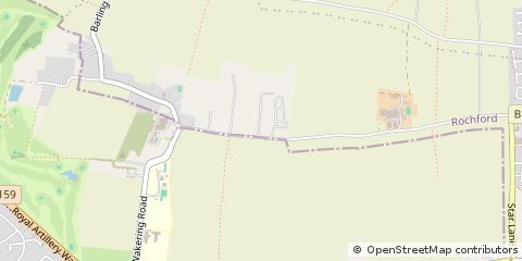 Map of Great Wakering, Essex