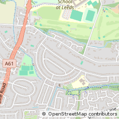 Map of Leeds
