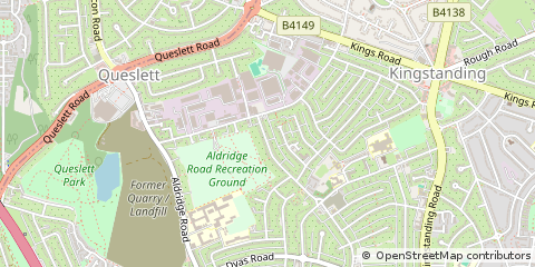 Map of Birmingham