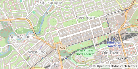Map of Edinburgh