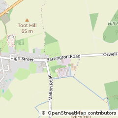 Map of Royston, Hertfordshire