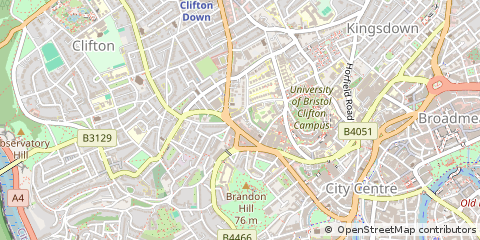 Map of Bristol