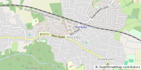 Map of Hockley