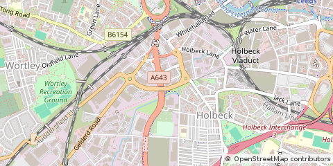 Map of Leeds