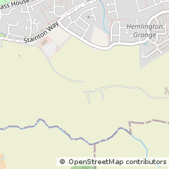 Map of Hemlington, Middlesbrough