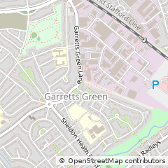 Map of Birmingham