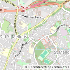 Map of Cardiff