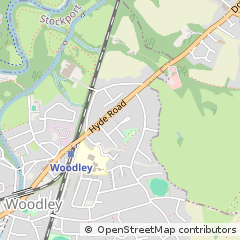 Map of Stockport
